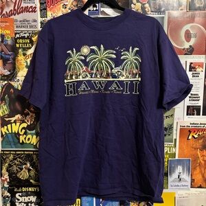 Purple Hawaii Graphic Tee